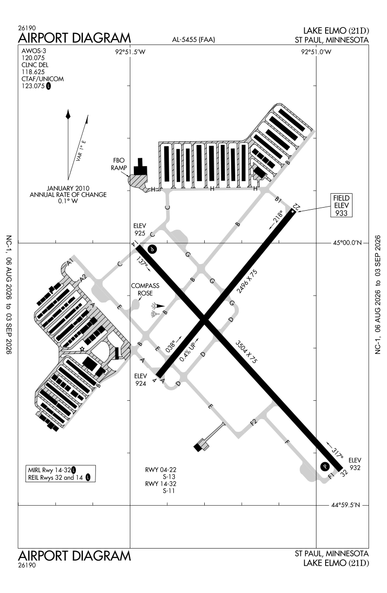 21D airport diagram