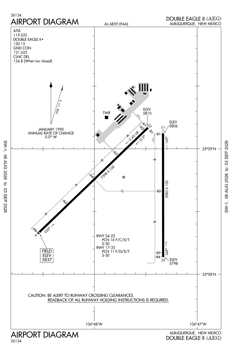 KAEG airport diagram