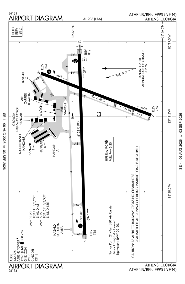 KAHN airport diagram
