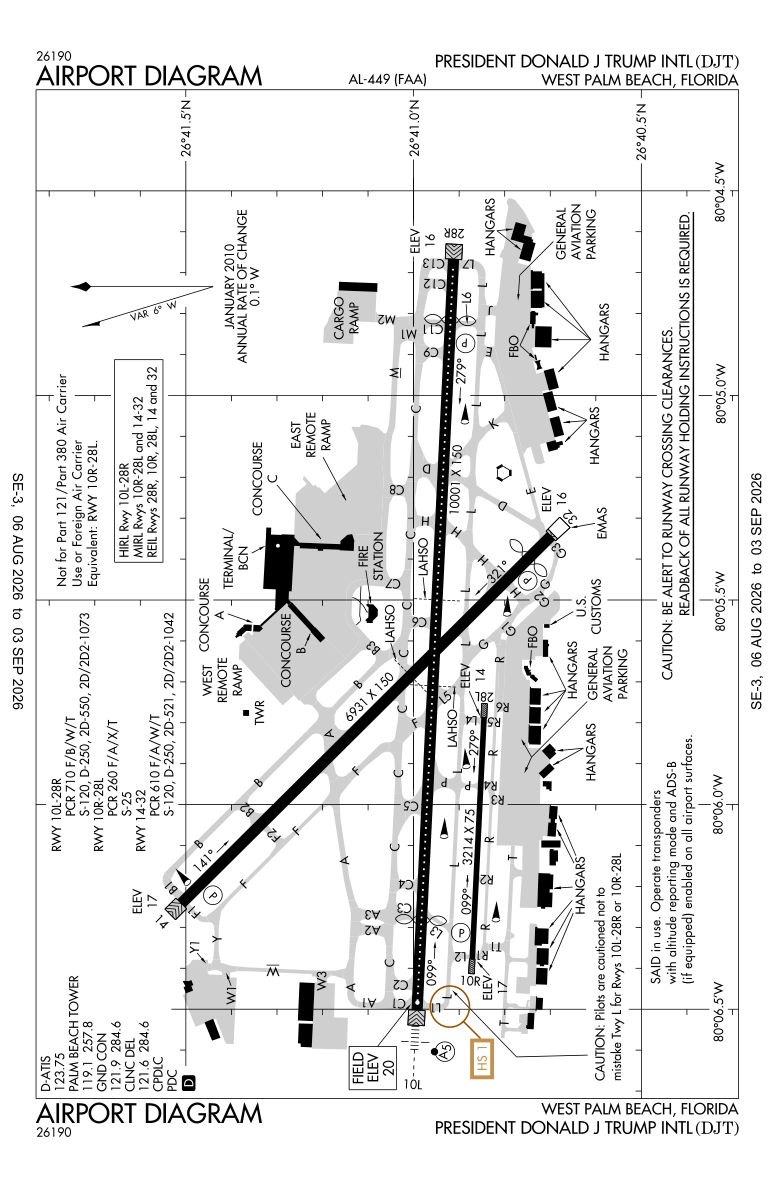 KDJT airport diagram