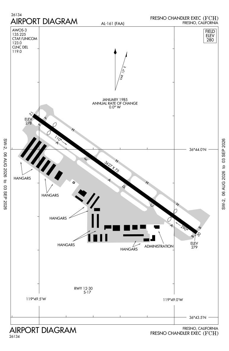 KFCH airport diagram