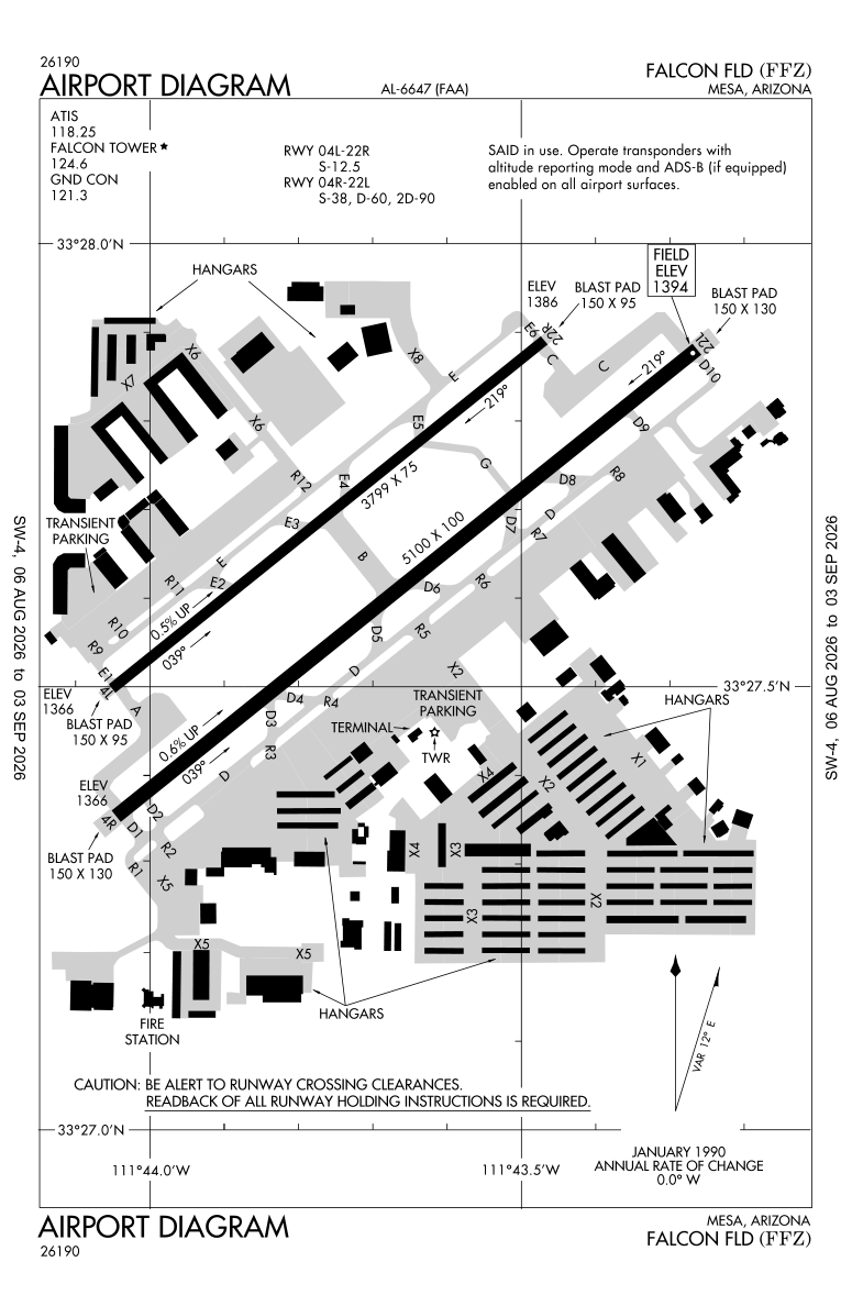 KFFZ airport diagram