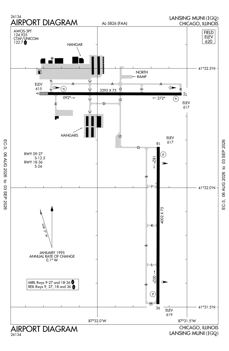KIGQ airport diagram
