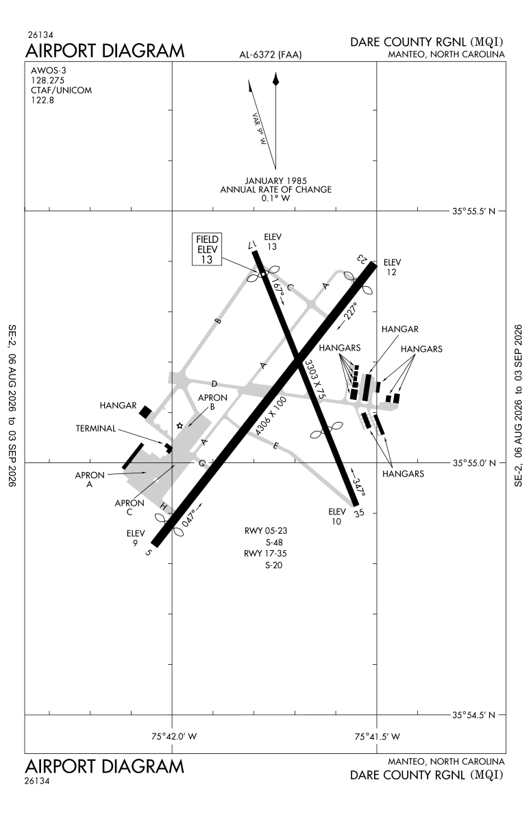 KMQI airport diagram