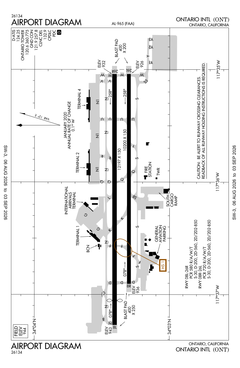 KONT airport diagram