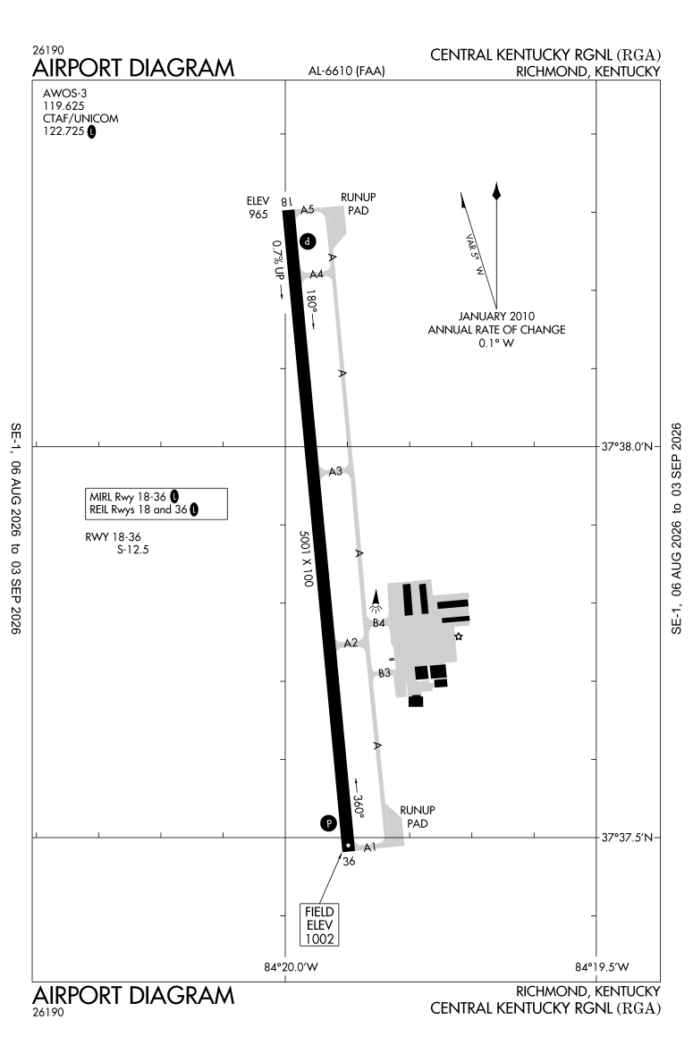 KRGA airport diagram