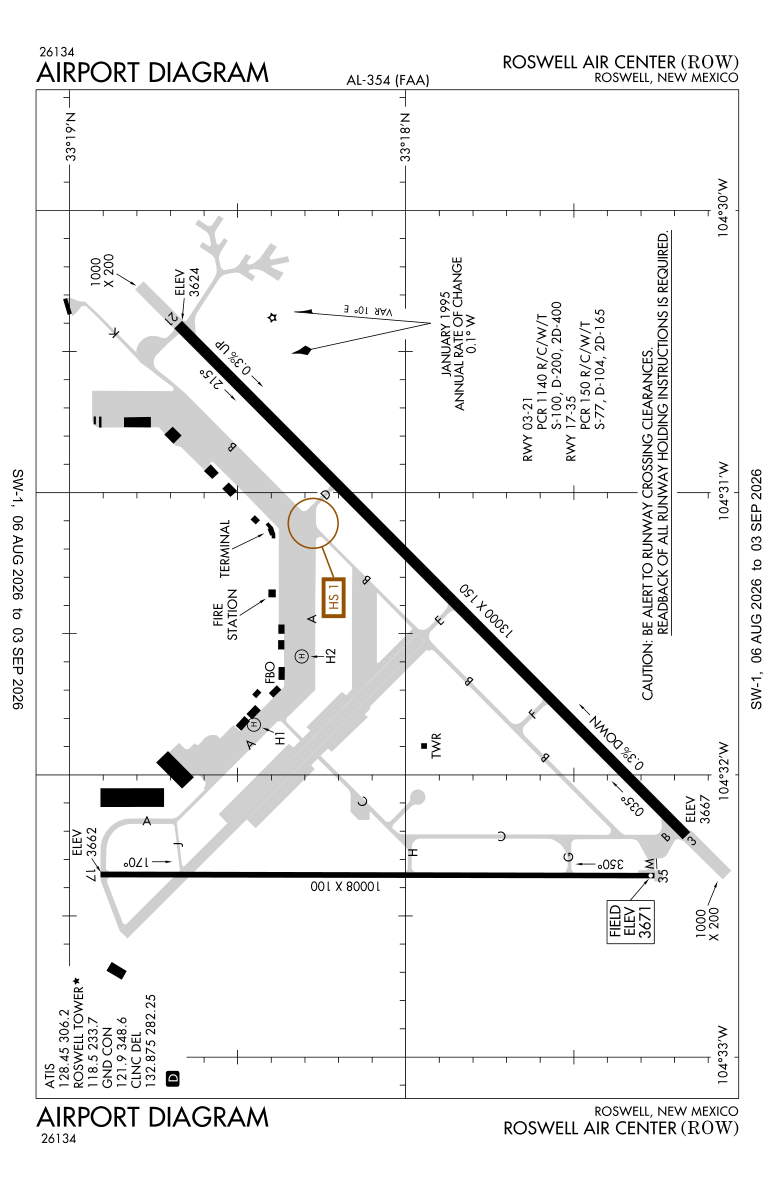 KROW airport diagram