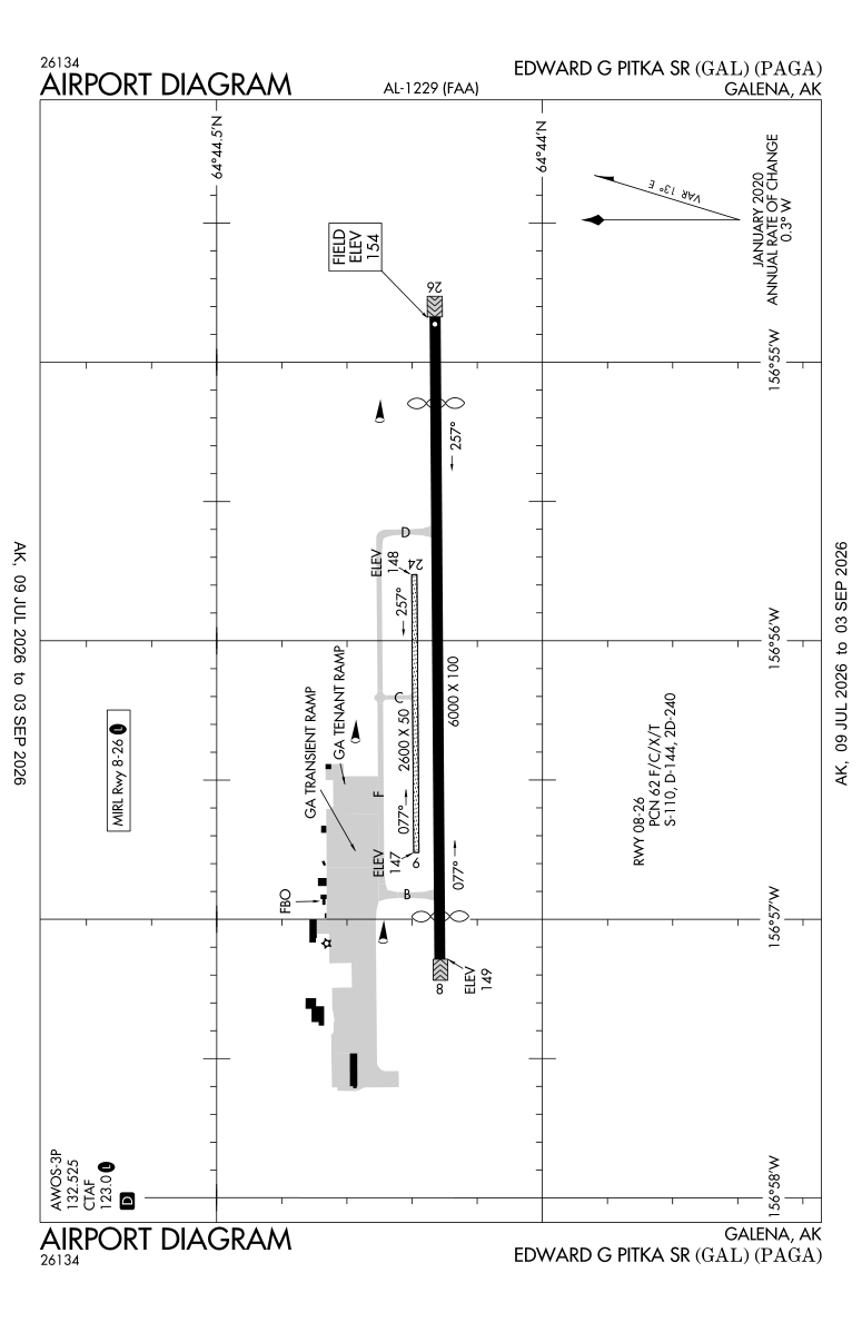 PAGA airport diagram