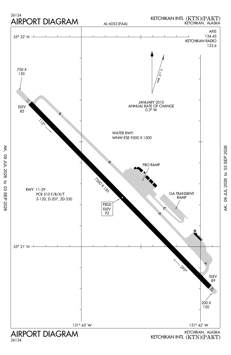 PAKT airport diagram