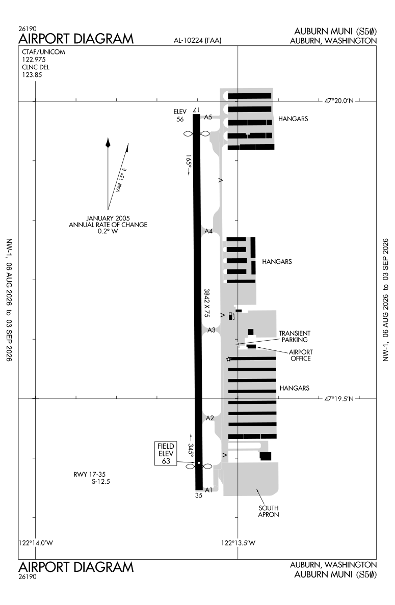 S50 airport diagram